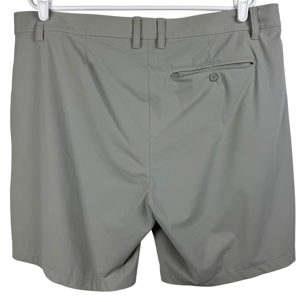 Rhone Men's‎ Golf Shorts 38 Gray 8" Inseam Performance Stretch Flat Front Casual - Picture 2 of 9